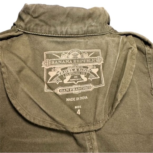 Banana Republic Travel & Safari Women’s Utility Jacket Size 4 - Picture 8 of 8